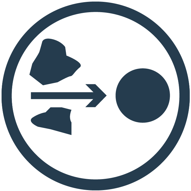 Granulation Icon Blue – Lodige Process Technology