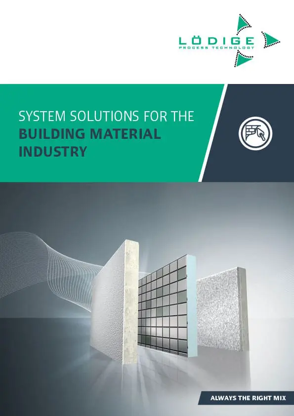 Case Study Promo - Building Material Industry - Lodige Process Technology