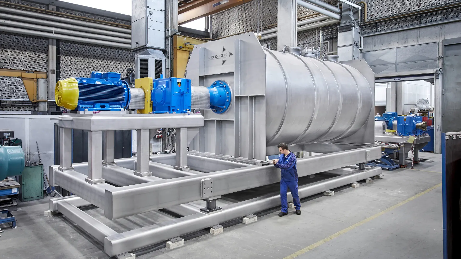 Large Industrial Mixer - Lodige Process Technology